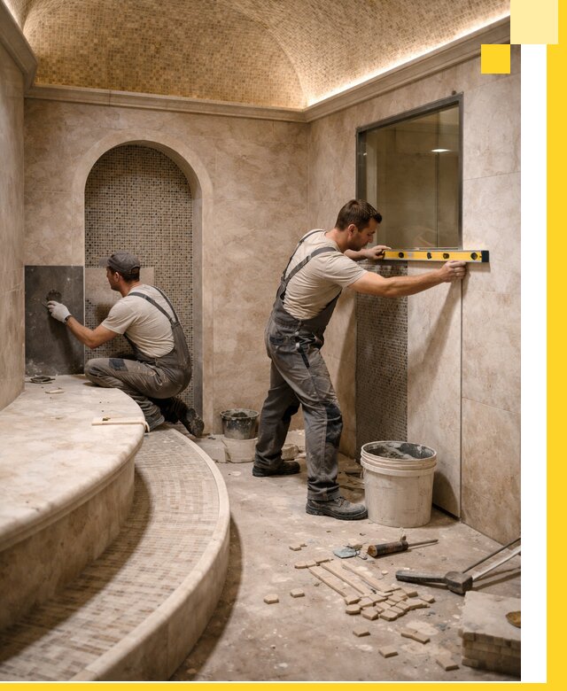 Проектирование и строительство саун с хамамом под ключ в Касимах