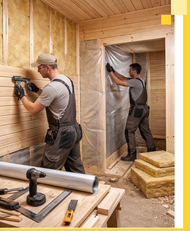 Бани под ключ в Касимах с проектом и полным монтажом