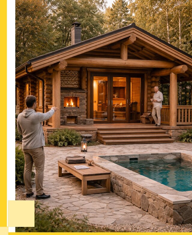 Проекты бань и хамам в Касимах от 27185 р. | ЭриданКсм