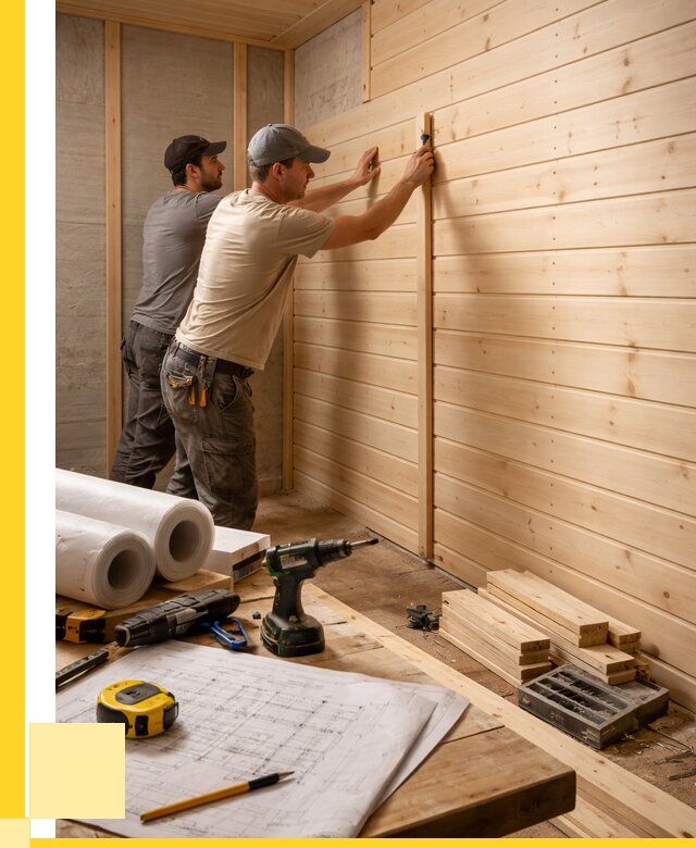 Обшивка бани вагонкой в Касимах от 1305 р., ЭриданКсм