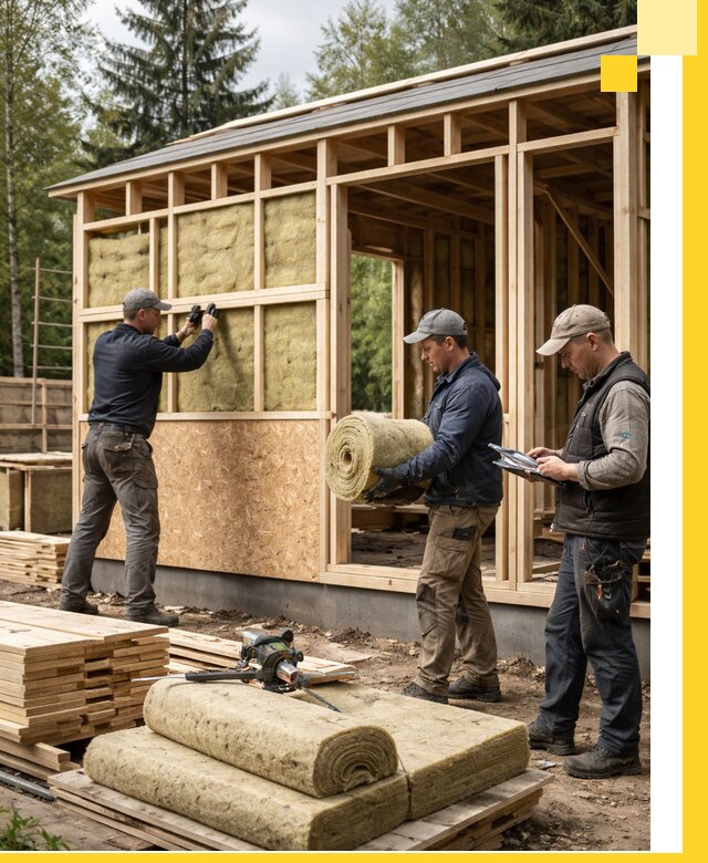 Проектирование и строительство каркасных бань в Касимах под ключ