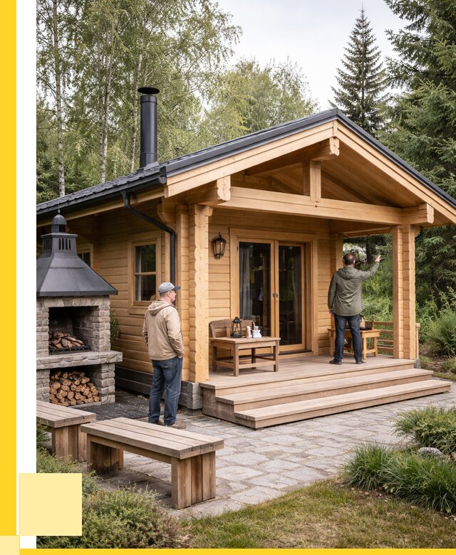 Деревянные бани под ключ в Касимах от 489330 р. | ЭриданКсм