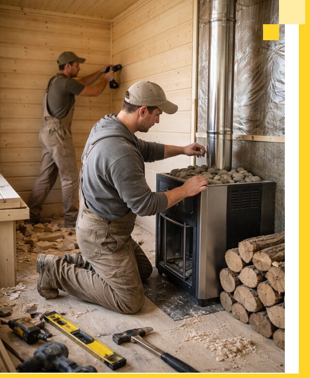 Строительство деревянных бань под ключ в Касимах проекты и монтаж