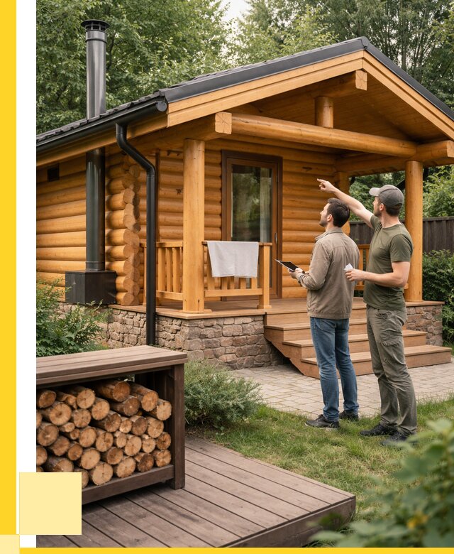 Бани для дачи под ключ в Касимах от 271850 р. | ЭриданКсм