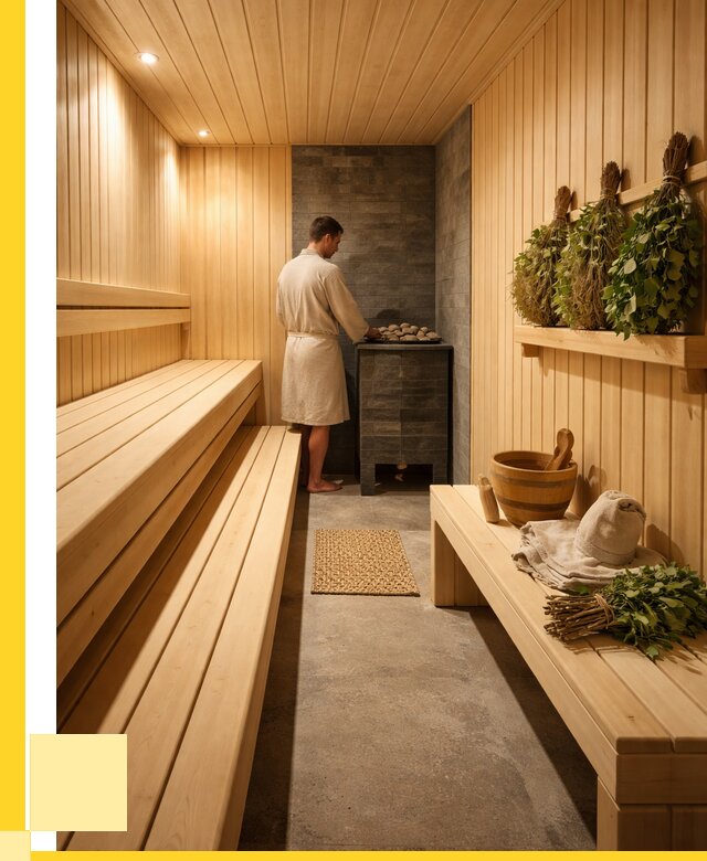 Отделка парной под ключ в Касимах от 380590 р. | ЭриданКсм