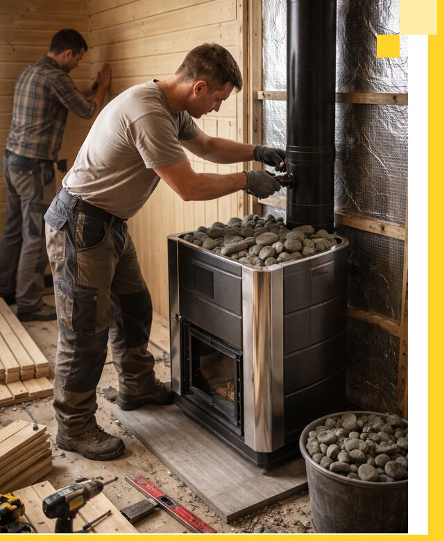 Проектирование и строительство парилок для бани в Касимах под ключ