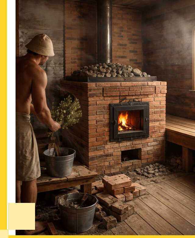 Кирпичные банные печи в Касимах от 97866 р. | ЭриданКсм