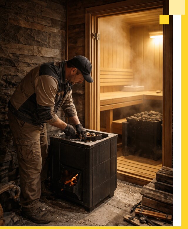 Строительство бани с сауной под ключ в Касимах от проекта до сдачи