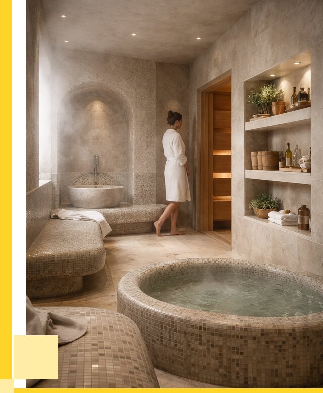 Строительство бани с хамамом в Касимах от 815550 р. | ЭриданКсм