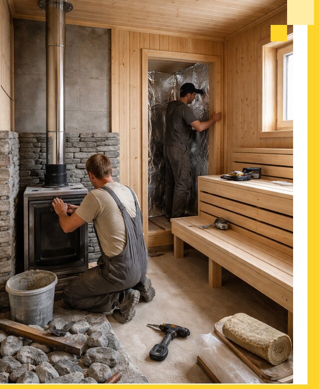 Строительство и изготовление бань под ключ в Касимах