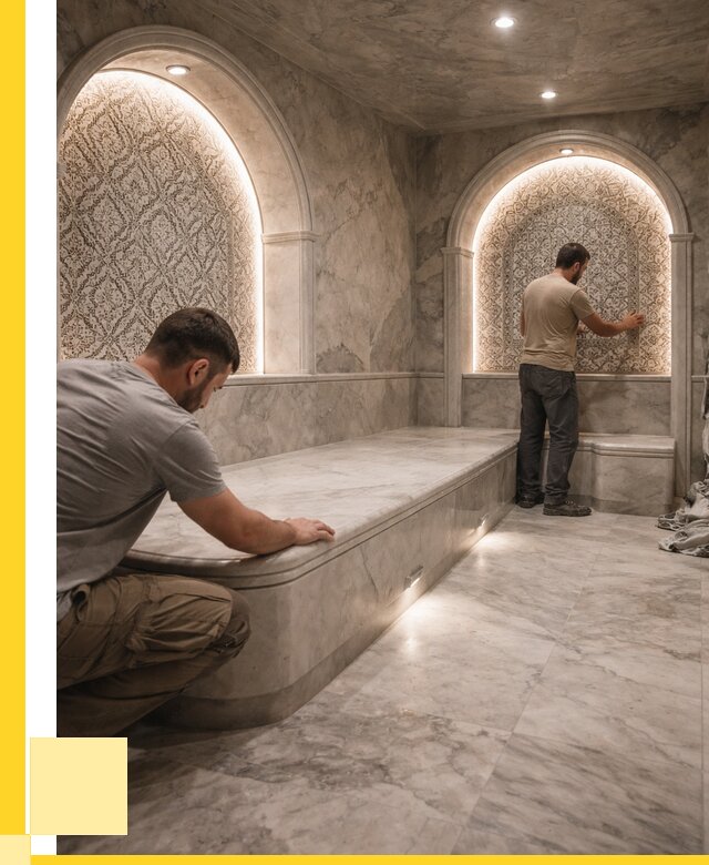 Турецкие бани под ключ в Касимах от 271850 р. | ЭриданКсм