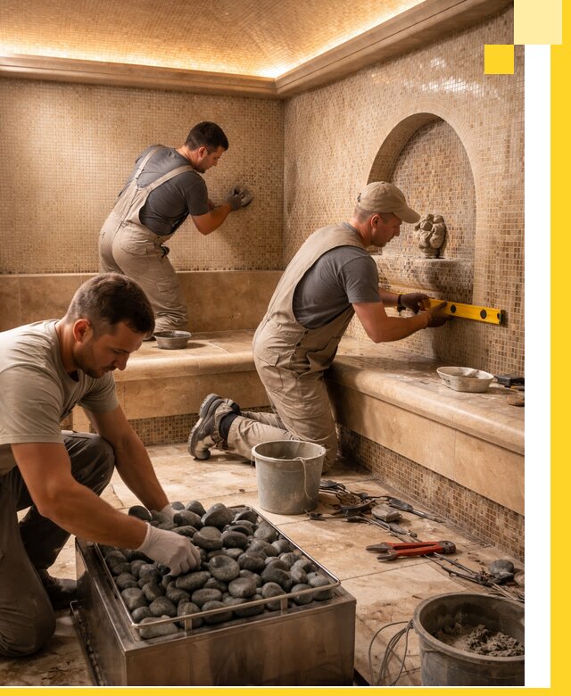 Проектирование и строительство хамама и сауны в Касимах