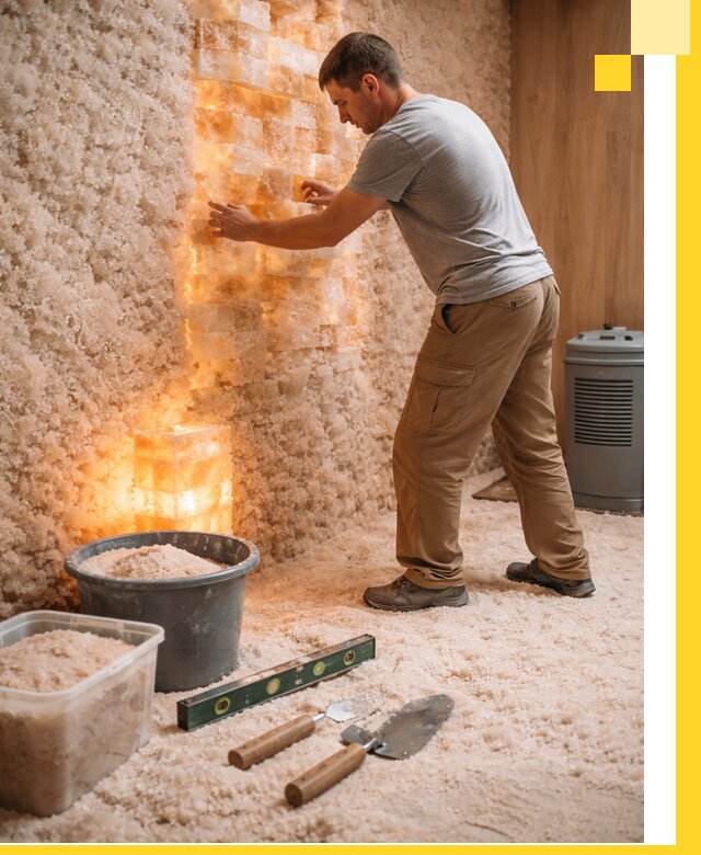 Проектирование и монтаж соляных комнат в Касимах под ключ